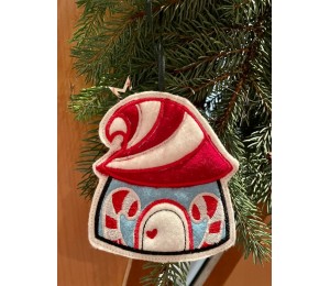 Stickserie ITH - Weihnachtswichtel Anhänger